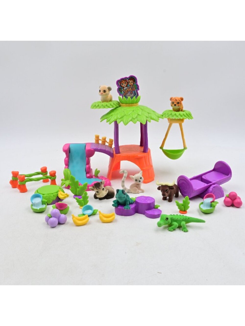 Jungle In My Pocket Treehouse Playset With Mini Animal Figures & Accessories